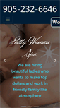 Mobile Screenshot of prettywomanspa.ca